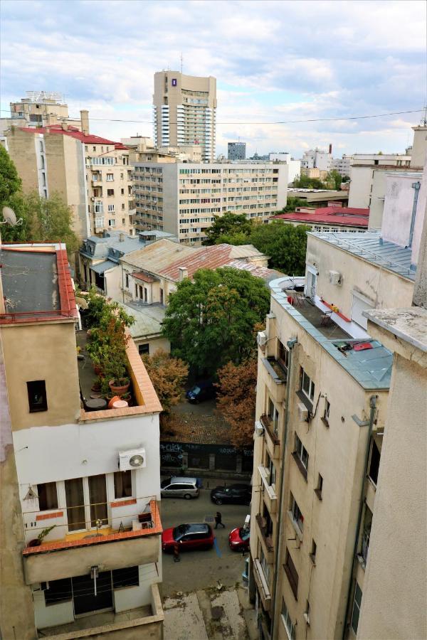 Athenee Palace Apartment - Panoramic View Terrace & Balcony - Free Minibar 布加勒斯特 外观 照片